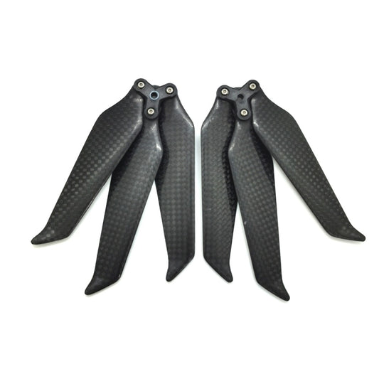 For DJI Mavic 2 Pro / Zoom 8743F Carbon Fiber Three-blade Propeller, Spec: 1pair by buy2fix