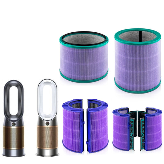 For Dyson TP04/05/07 HP04/05/07 DP04/05/07 4pcs/Set Fan Air Purifier Antibacterial Filter Replacement Part by buy2fix