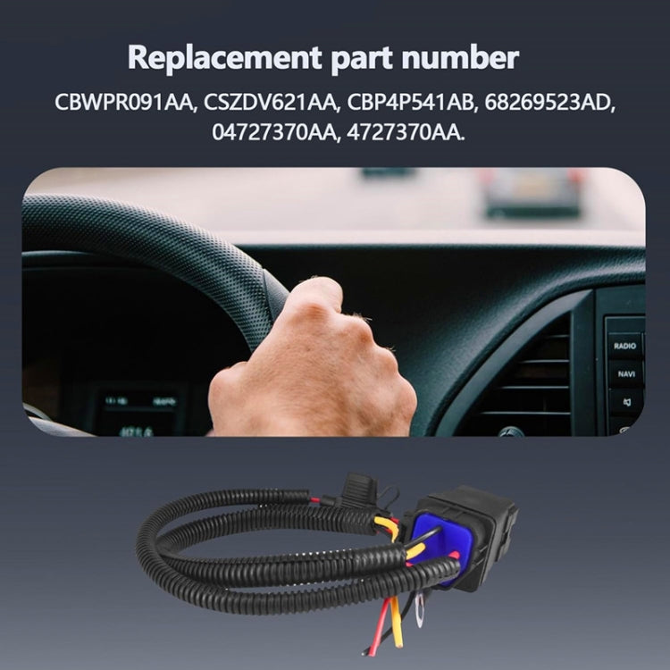 For Jeep / Dodge / Chrysler Vehicle Fuel Pump Relay Wiring Harness Kit by buy2fix