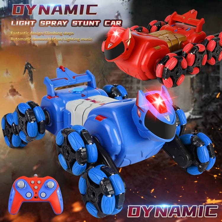 2.4G Kids Remote Control Toy Car Stunt Robot Dog Gesture Sensor Lights Music Spray Climbing Car, Color: Blue Single RC - RC Cars by buy2fix | Online Shopping UK | buy2fix