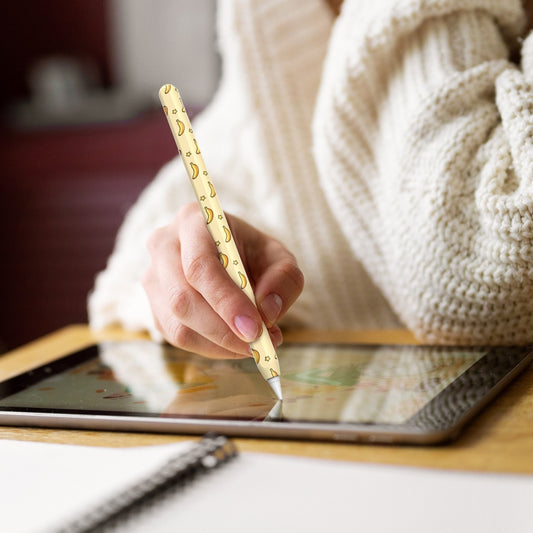 For Apple Pencil Pro / 2 AhaStyle PT65FT Silicone Pen Case(Banana) - Pencil Accessories by AhaStyle | Online Shopping UK | buy2fix