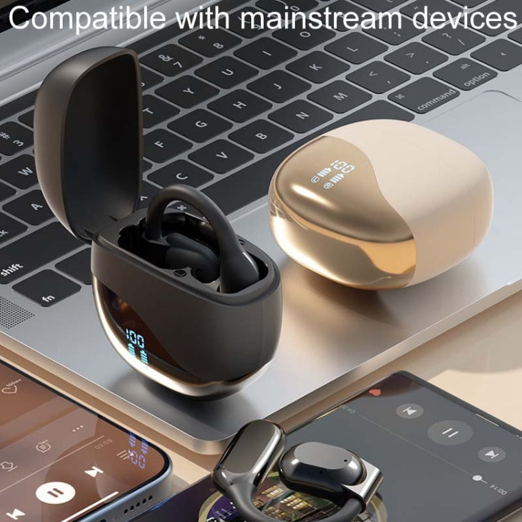 M62 Open-Ear Bone Conduction Long Life OWS Wireless Bluetooth Earphones(Gold) - Bluetooth Earphone by buy2fix | Online Shopping UK | buy2fix