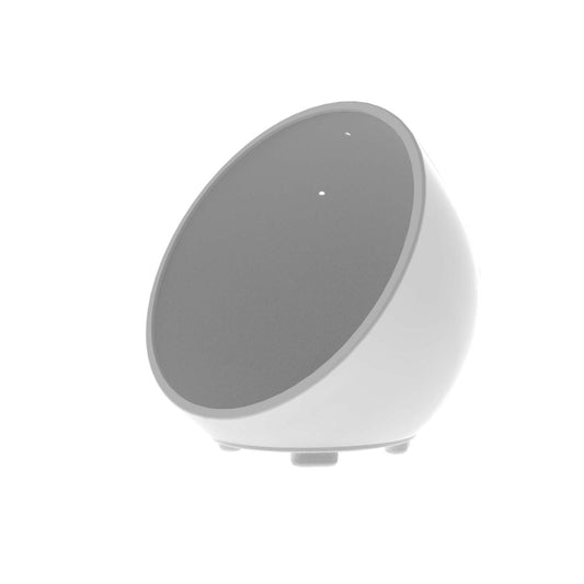 For Amazon Echo Spot (2024 Release) Silicone Cover Protective Case(Gray White) - Protective Case by buy2fix | Online Shopping UK | buy2fix