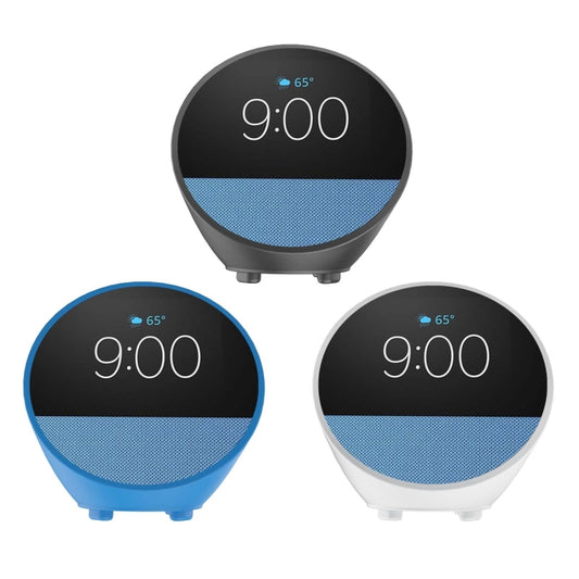 For Amazon Echo Spot (2024 Release) Silicone Cover Protective Case(Black) - Protective Case by buy2fix | Online Shopping UK | buy2fix