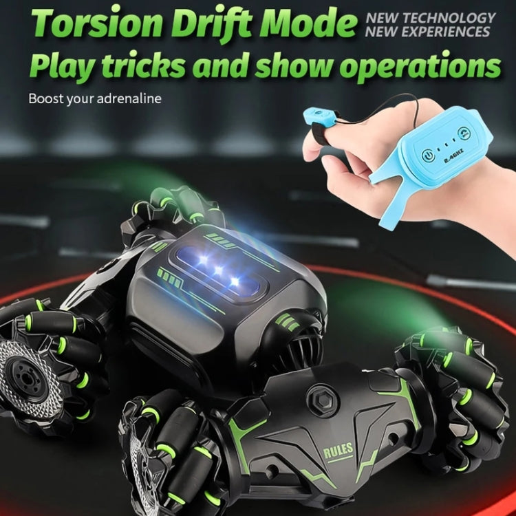 Children RC Car Toy Lights Electric Gesture Sensor Remote Control Twisting Stunt Car, Color: Orange Single RC(1:12) - RC Cars by buy2fix | Online Shopping UK | buy2fix