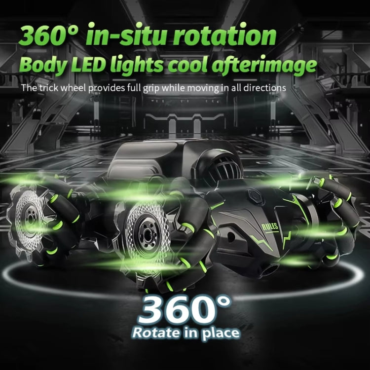 Children RC Car Toy Lights Electric Gesture Sensor Remote Control Twisting Stunt Car, Color: Green Single RC(1:12) - RC Cars by buy2fix | Online Shopping UK | buy2fix