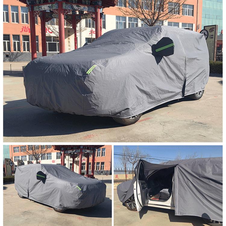 SUV Car EVA Plus Velvet Thickened Heat Insulation Sunshade With Shark Fin, Size: M 4. 65x1. 85x1.6 - PE Material by buy2fix | Online Shopping UK | buy2fix