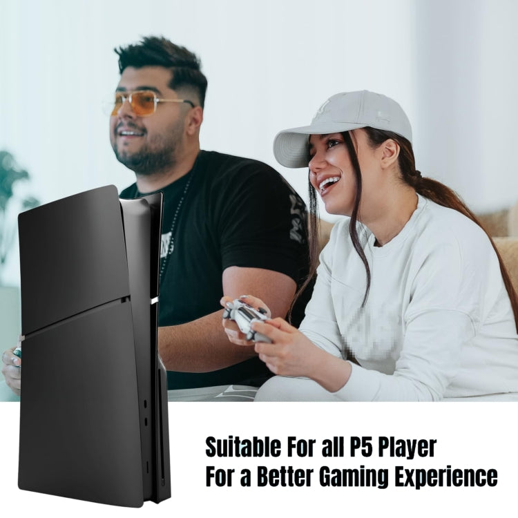For PS5 Slim Replacement Faceplate Shell Detachable Protective Case, Model: Digital Edition Gray - Cases by buy2fix | Online Shopping UK | buy2fix