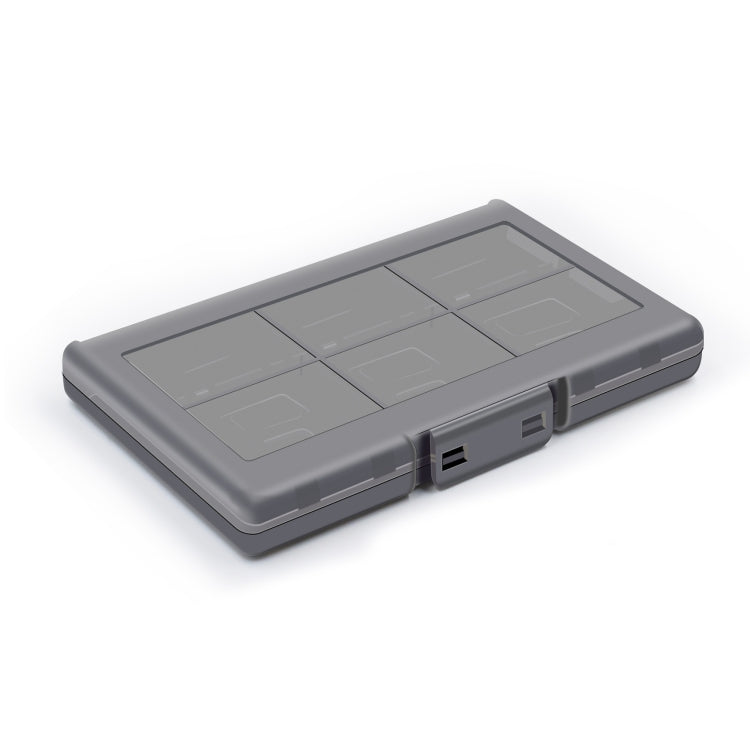 For Nintendo Switch / Switch Oled 12-in-1 Game Card Box Protective Case(Black) - Holder by buy2fix | Online Shopping UK | buy2fix