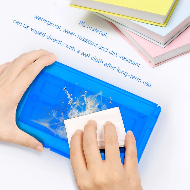 For Nintendo Switch / Switch Oled 12-in-1 Game Card Box Protective Case(White) - Holder by buy2fix | Online Shopping UK | buy2fix