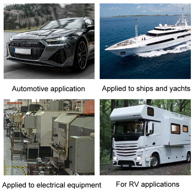 80V DC Overload Hydraulic Reset Circuit Breaker, Rated Current: 20A by buy2fix