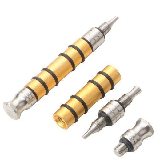 Car Dent Repair Tool Car Paint Leveling Tap Pen(Gold) by buy2fix