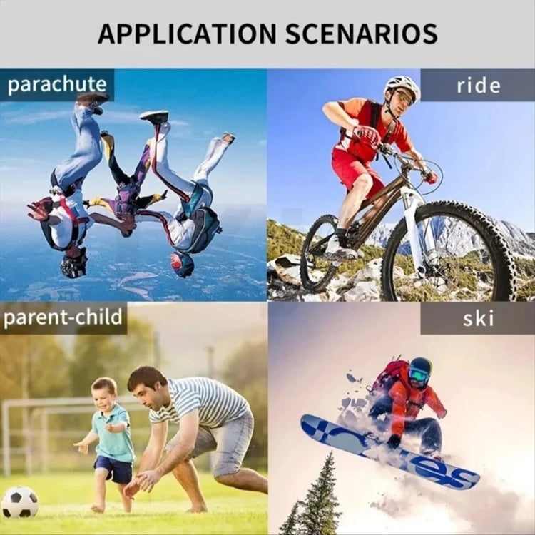 HD Outdoor Portable Pet Recorder Cycling Sports Camera, Specifications: No TF Card by buy2fix