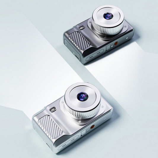 1080P HD Student Retro Digital Card Camera, Color: White+32G by buy2fix