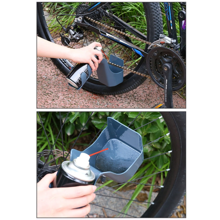 Motorcycle Bicycle Chain Cleaner Oil Storage Tool Box(Gray) - Others by buy2fix | Online Shopping UK | buy2fix