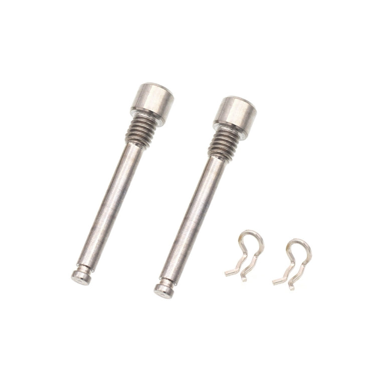 Mountain Road Bicycle Titanium Alloy Clip Pad Latch With Retaining Spring, Color: Pin + Circlip Titanium - Bicycle Brake Parts by buy2fix | Online Shopping UK | buy2fix
