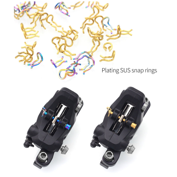 Mountain Road Bicycle Titanium Alloy Retaining Spring, Color: Steel Circlip Colorful - Bicycle Brake Parts by buy2fix | Online Shopping UK | buy2fix