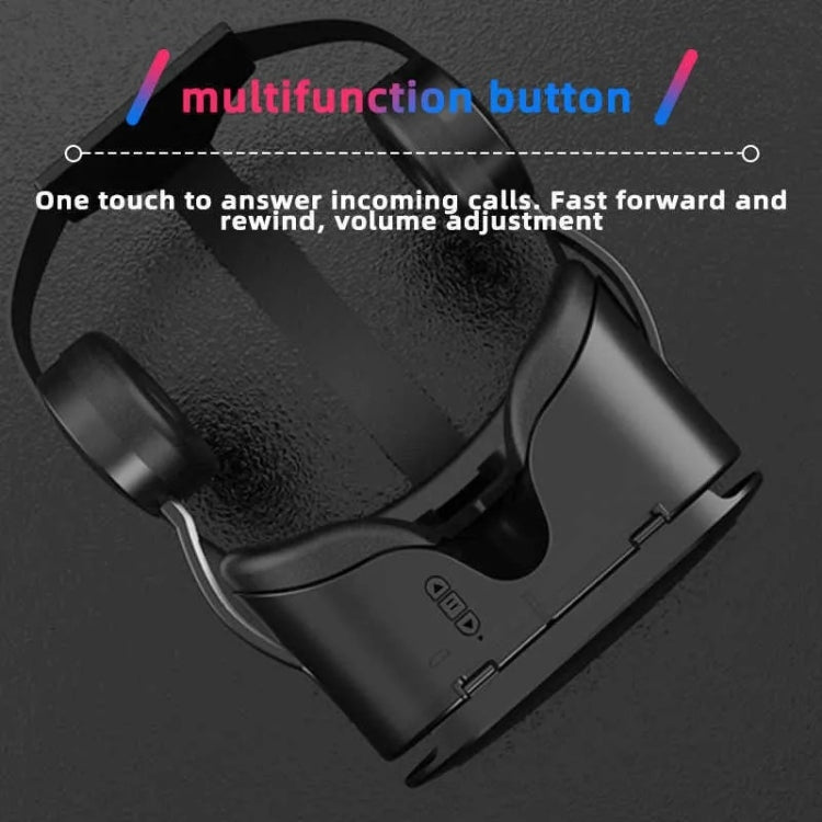 VRPARK J60 Virtual Reality Headset VR Glasses Built-In Headphones For Immersive Experience(White) by VRPARK