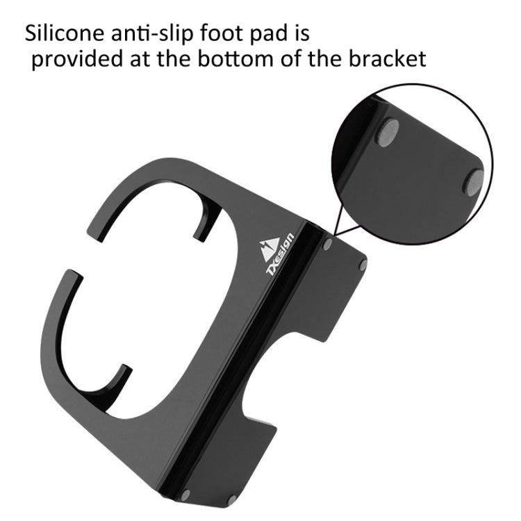 For Bose SoundLink Micro Speaker Txesign Base Acrylic Tilt Desktop Stand(Black) - Speaker Bracket by buy2fix | Online Shopping UK | buy2fix