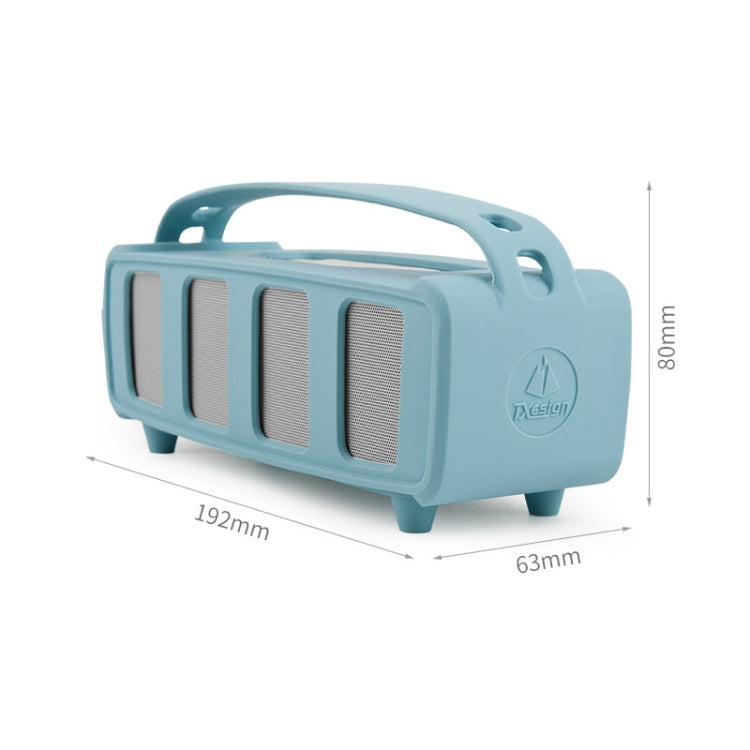 For Bose SoundLink Mini 1/2 Speaker Silicone Cover With Shoulder Strap Carrying Case(Gray) - Protective Case by buy2fix | Online Shopping UK | buy2fix
