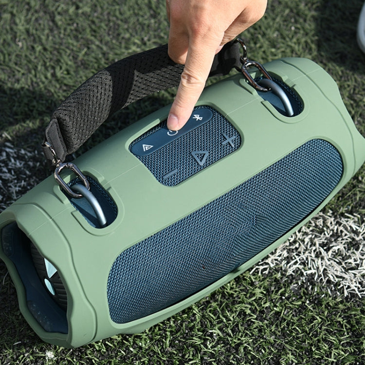 For JBL Xtreme 4 Speaker Silicone Case with Decompression Carrying Strap Portable Protective Shell(Blue) - Protective Case by buy2fix | Online Shopping UK | buy2fix
