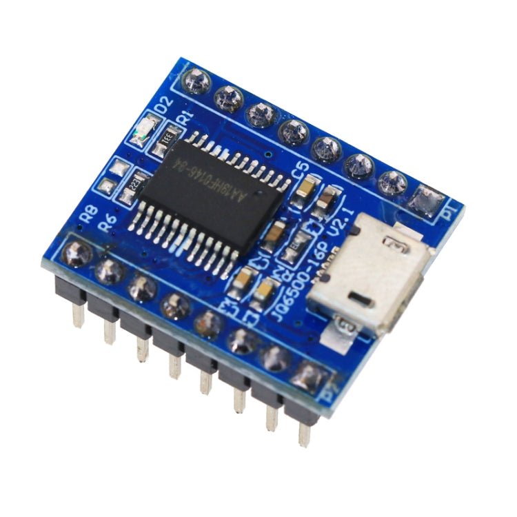 JQ6500 Voice Module MP3 Module MCU Serial Control Announcement 1 To 1 5-Way Control Music IC by buy2fix