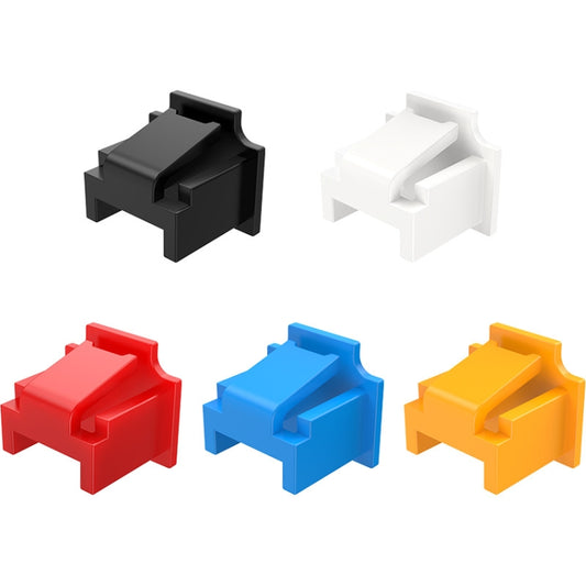 10pcs /Set RJ45 Network Port Dust Plug Router Network Cable Protection Cover(Red) - Anti-Dust Plugs by buy2fix | Online Shopping UK | buy2fix