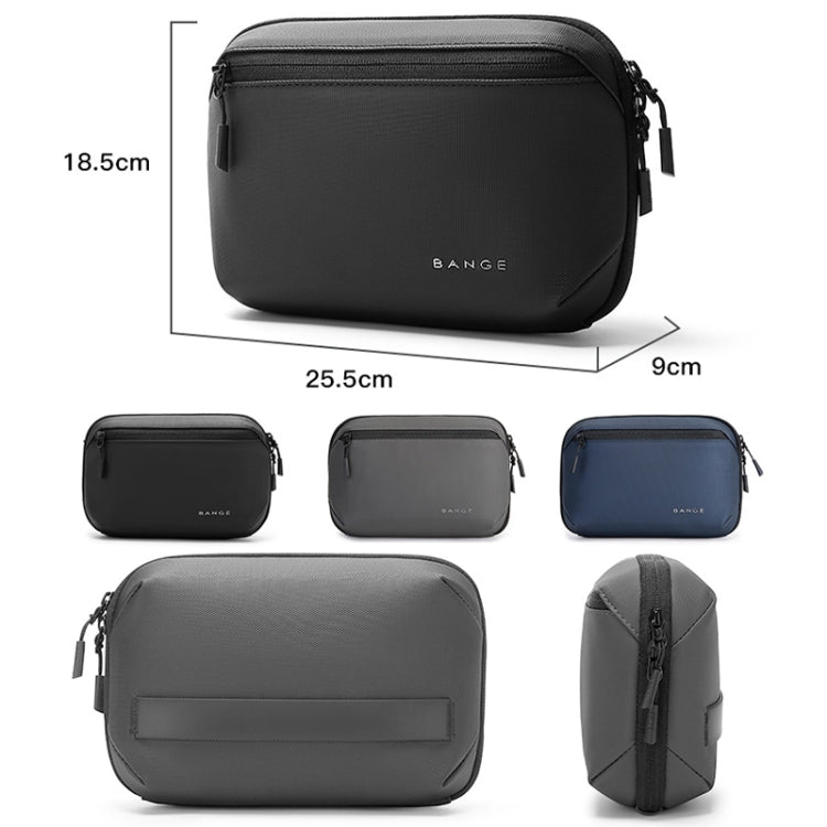 BANGE BG-6800 Digital Storage Bag Data Cable Electronic Accessory Organiser(Gray) - Digital Storage Bag by BANGE | Online Shopping UK | buy2fix