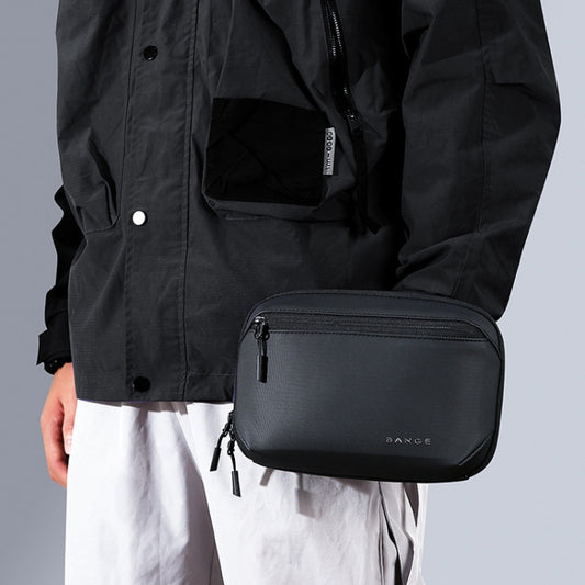 BANGE BG-6800 Digital Storage Bag Data Cable Electronic Accessory Organiser(Gray) - Digital Storage Bag by BANGE | Online Shopping UK | buy2fix