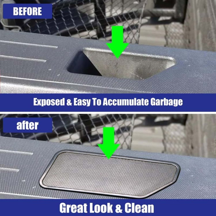 1pair Rear Tailgate Hole Plug Cover Modification Accessories For Chevrolet Silverado 2019-2021(Black) by buy2fix