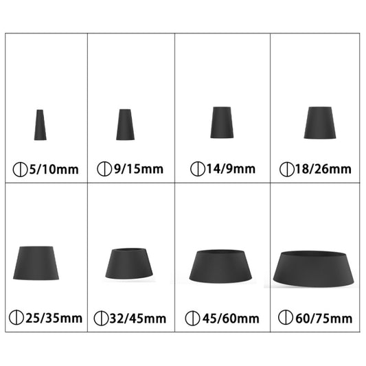 8pcs /Set Car Exhaust Pipe Leak Detection Plugs by buy2fix