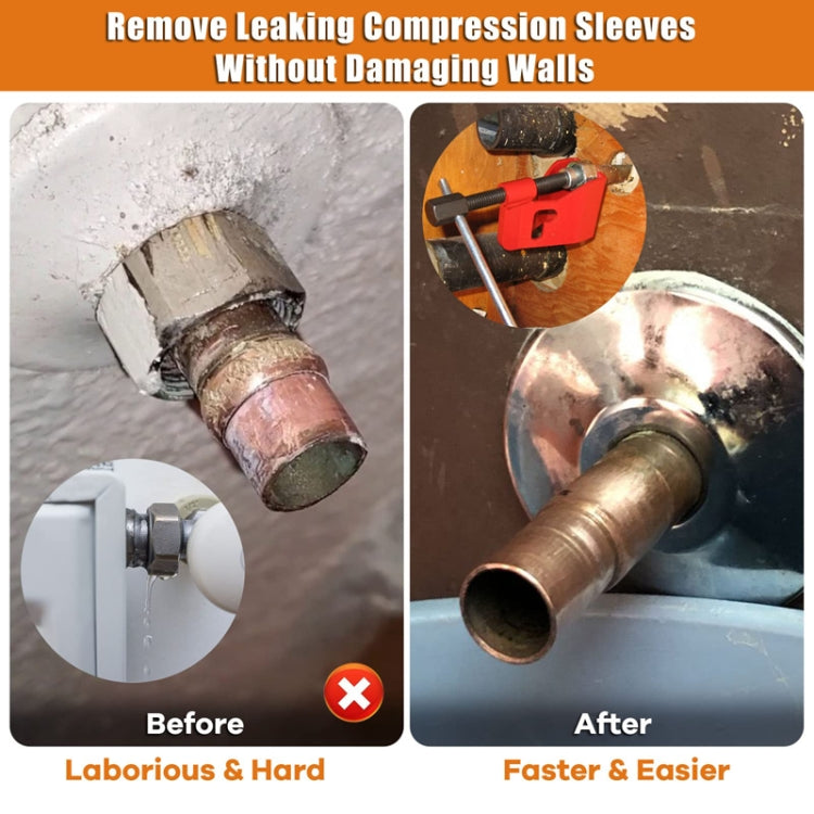 Car Maintenance Compression Sleeve Removal And Pulling Tool(Red) by buy2fix