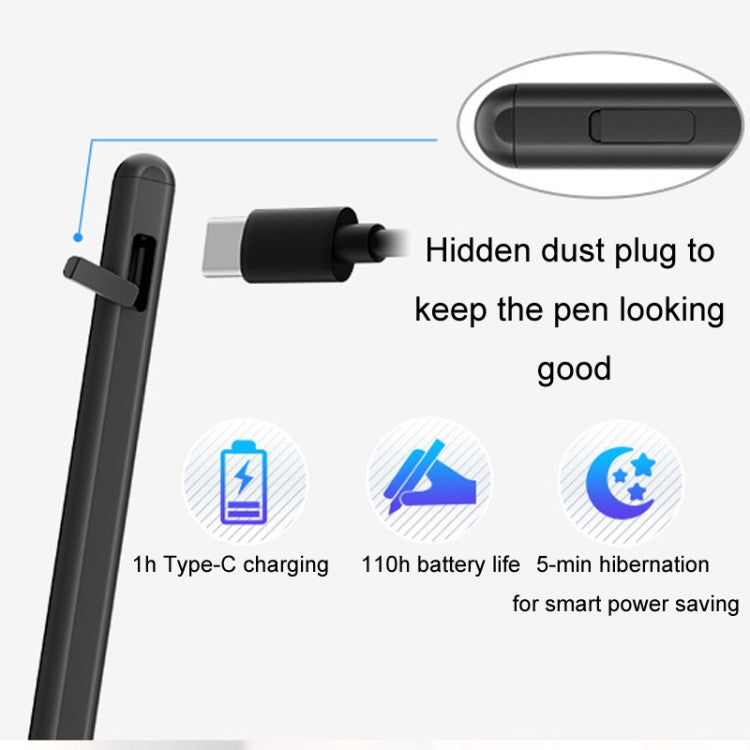 Tablet Stylus Pen USI2.0 Protocol Pen Stylus Anti False Touch(Black) - Stylus Pen by buy2fix | Online Shopping UK | buy2fix