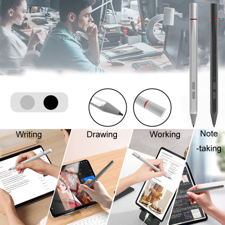 UX95 For Amazon Tablet/Chromebook Stylus 4096 Pressure Sensitive Stylus USI Protocol Pen(Black) - Stylus Pen by buy2fix | Online Shopping UK | buy2fix