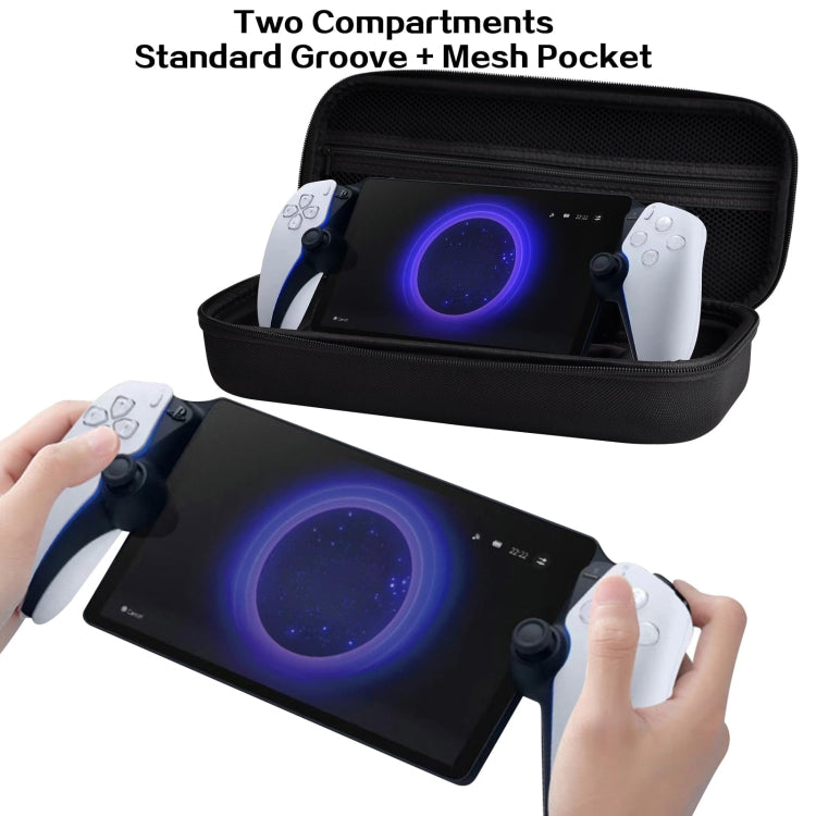 For PS Portal Game Consoles EVA Shockproof Waterproof Storage Bag(Black) - Bags by buy2fix | Online Shopping UK | buy2fix