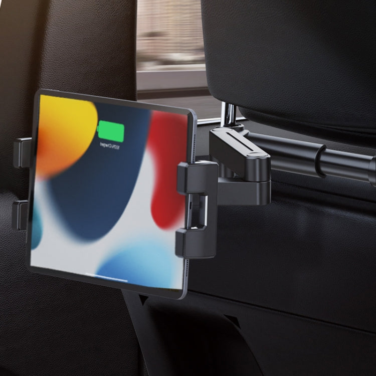 Car Seat Backrest Mobile Phone Tablet Holder, Model: A081+X159 by buy2fix