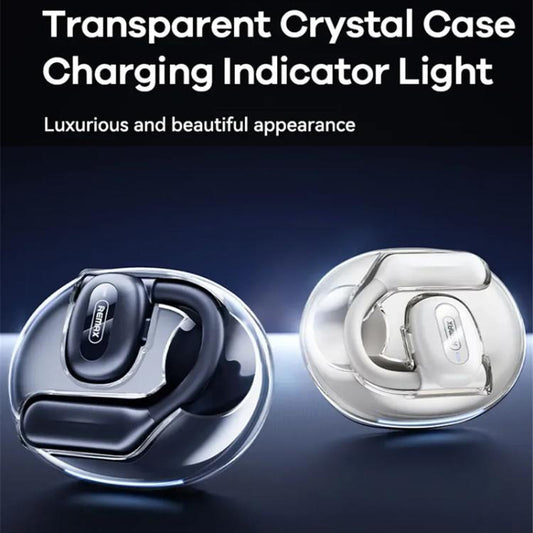 REMAX OpenBuds P5 PRO Air Conduction Hanging Ear Bluetooth Earphone ENC Sports Noise Reduction Earphone(Navy) - TWS Earphone by REMAX | Online Shopping UK | buy2fix