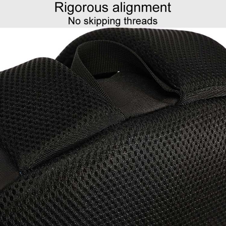 SKV B20537 Lightweight Traveling Double Shoulder Bag Large Capacity Laptop Backpack(Light Gray) - Backpack by SKV | Online Shopping UK | buy2fix