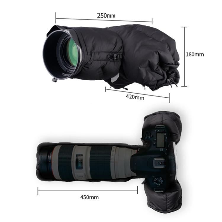 PGYTECH Camera Lens Warm Cold-proof Down Cover, Style: Regular - by PGYTECH | Online Shopping UK | buy2fix