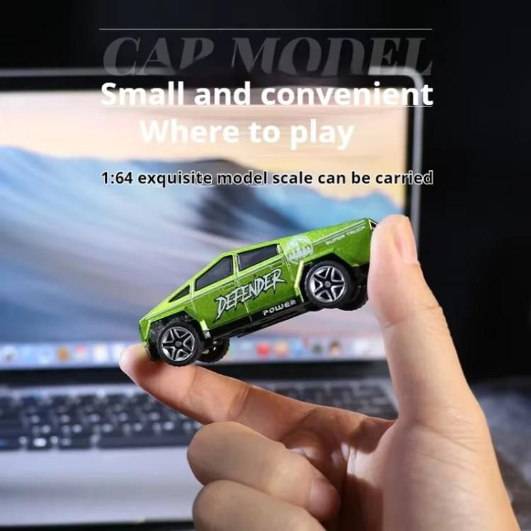 1:64 Mini Alloy 2.4Ghz Remote Control Car Children Rechargeable Model Car, Color: CO-5501E Green - RC Cars by buy2fix | Online Shopping UK | buy2fix