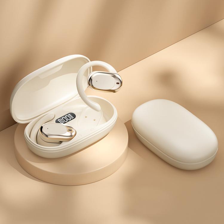 Bone Conduction Wireless Noise Reduction On-Ear Bluetooth Earphones(Skin Color) - Bluetooth Earphone by buy2fix | Online Shopping UK | buy2fix