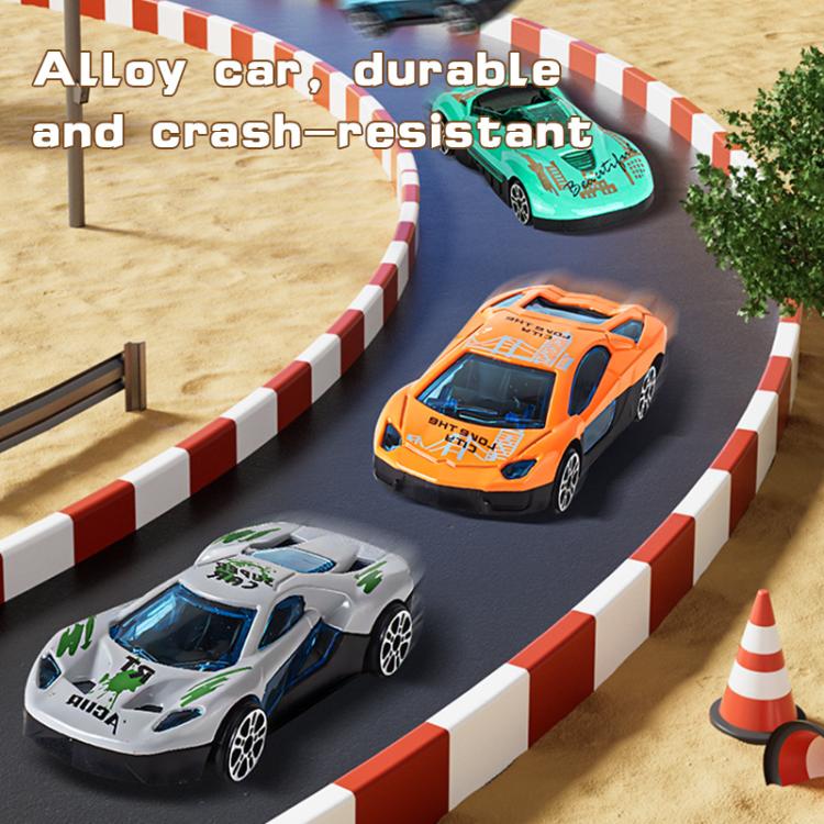 Folding Catapult Car Transformable Track Car Children Simulated Container Storage Car(White) - RC Cars by buy2fix | Online Shopping UK | buy2fix