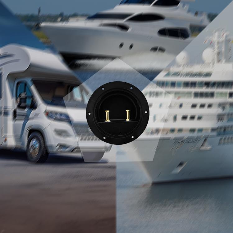 RV Yacht Copper Conductive Waterproof Solid Deck Cabin Sealing Cover, Configuration: CP-5094 by buy2fix