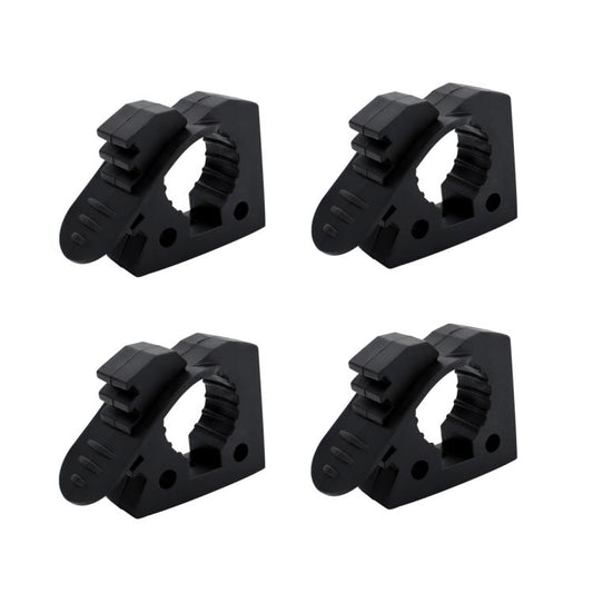 4pcs Quick Installation Clamp Rubber Fixing Buckle For 3-4cm Pipe by buy2fix