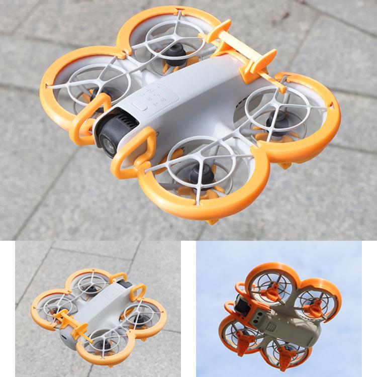 For DJI Neo CQT Impact Protection Cover + Bumper + Folding Stand + Tail Wing 4 In 1 Set(Gray) - Mount & Holder by CQT | Online Shopping UK | buy2fix