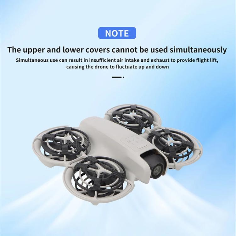 For DJI Neo CQT Drone Landing Scratch Protective Cover Prevent Finger Scratch Protective Cover Accessories, Color: Upper Gray - Other by CQT | Online Shopping UK | buy2fix