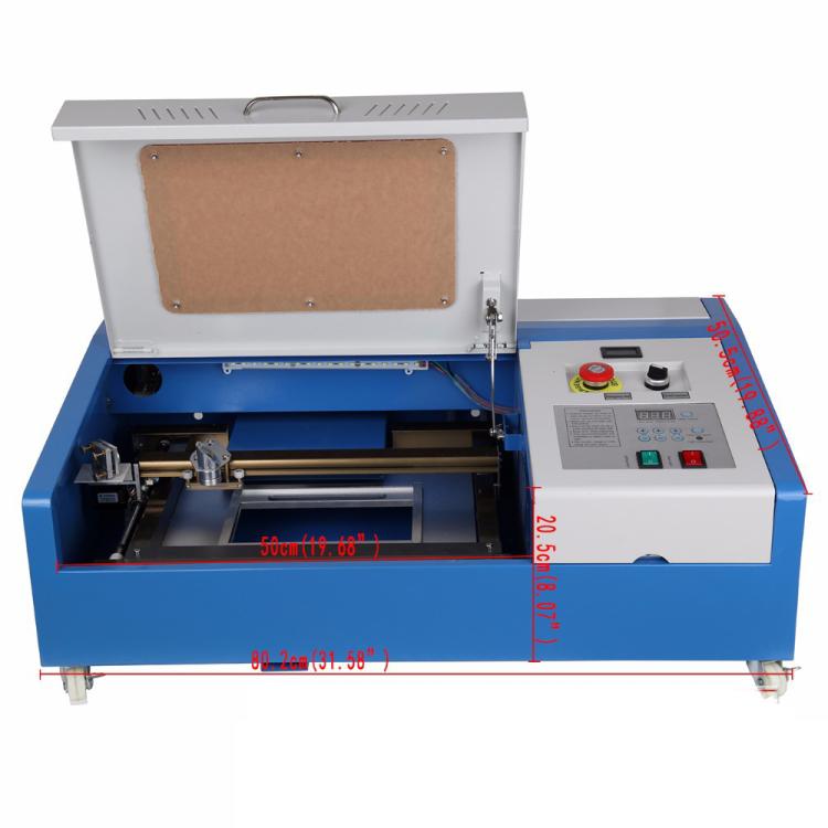 3020B CO2 Laser Engraving Machine For Wood Leather Woodworking, EU Plug - DIY Engraving Machines by buy2fix | Online Shopping UK | buy2fix