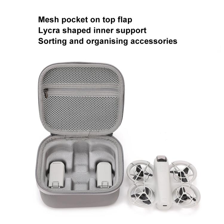 For DJI Neo BKANO Portable Storage Bag Shoulder Handbag(Black) - Cases & Bags by BKANO | Online Shopping UK | buy2fix