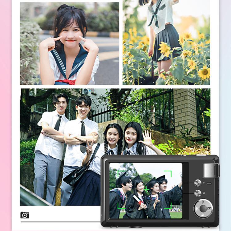 4K HD 3.0-Inch IPS Screen Autofocus HD Digital Camera Student DV Camera SLR(Black) - Video Cameras by buy2fix | Online Shopping UK | buy2fix