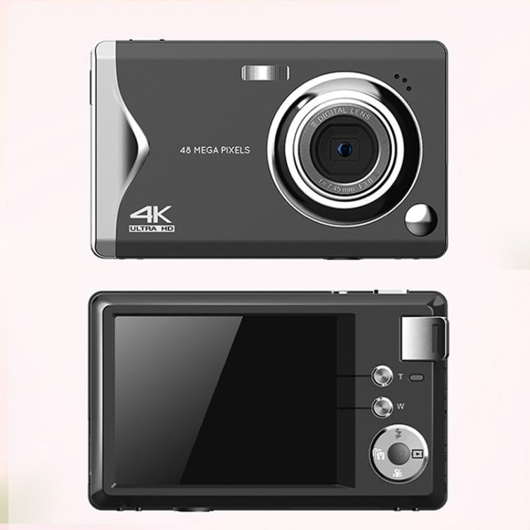 4K HD 3.0-Inch IPS Screen Autofocus HD Digital Camera Student DV Camera SLR(Black) - Video Cameras by buy2fix | Online Shopping UK | buy2fix
